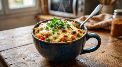 Soirs de flemme : arrêtez les pizzas, ce dîner aux légumes prêt en 7 minutes dans un mug change tout