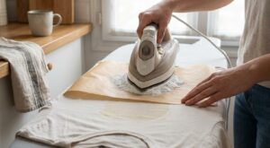 Taches de gras sur vos vêtements : arrêtez tout de suite de frotter, ce rouleau du four les efface en minutes