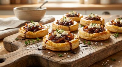 Tartelettes chèvre-oignon fades : ne faites plus ce geste interdit avec les oignons pendant la cuisson
