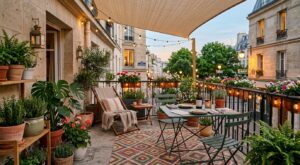 Terrasse tristounette : ces 5 aménagements express la transforment en cocon de rêve en un week-end, sans gros travaux