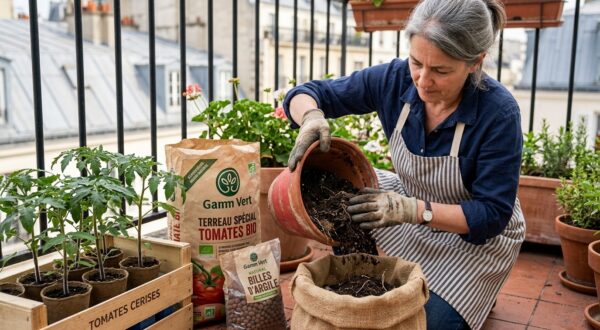 Tomates au balcon : cette vieille terre que 8 jardiniers sur 10 réutilisent, les pros l&rsquo;ont bannie et ruine vos récoltes