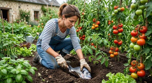 Tomates chétives malgré l&rsquo;engrais chimique ? Ne jetez plus ce déchet oublié, les maraîchers s&rsquo;en servaient