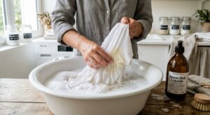 Traces blanches de déodorant sous les bras : ce produit du placard que vous avez déjà peut sauver vos t-shirts