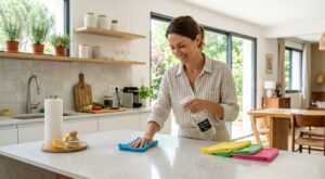 Vinaigre blanc : ce dosage précis ne laisse aucune odeur, testé un mois chez moi pièce par pièce