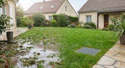 Votre jardin est un marécage après chaque pluie ? Cette astuce de drainage méconnue règle tout en un week-end