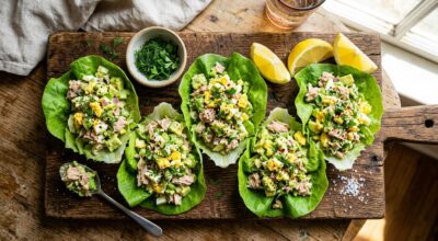 Zéro vaisselle, zéro cuisson : cette entrée glacée dans une feuille de salade va bouleverser vos apéros d&rsquo;été