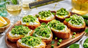 Apéro : ces toasts ricotta-petits pois ont fait demander la recette à tout le monde grâce à cet ajout final