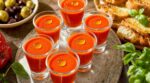 Apéros étouffants : cette entrée-apéro glacée au légume rôti et huile d’olive rafraîchit en une seule gorgée