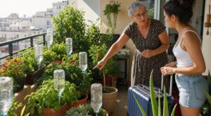 Avant de partir 15 jours en vacances, cette astuce de voisin retraité sauve vos plantes de la canicule