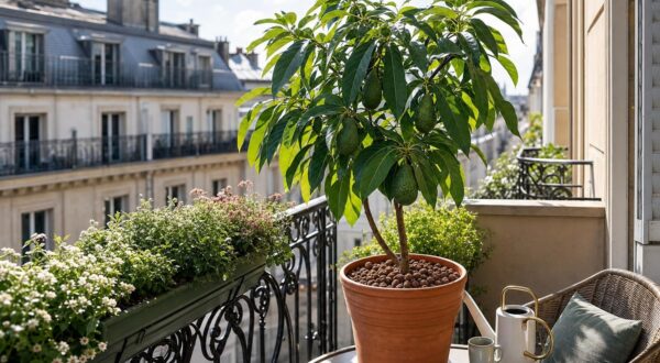 Avocatier en pot sur le balcon : ce geste avec le noyau ruine tout, les jardiniers font autrement pour avoir des fruits