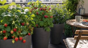 Balcon : ne passez pas à côté de ces 3 petits fruitiers en pot, leurs récoltes arrivent dès cet été