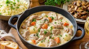 Blanquette de veau : si vous oubliez ce geste à l’ancienne, vous gâchez la sauce dont personne ne laisse une miette