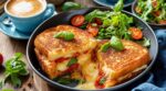 Brunch : ne servez plus la brioche nature, cette version poêlée cache un cœur coulant salé qui bluffe tous les invités