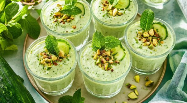 Canicule : cette entrée concombre-menthe prête en 5 minutes sauve vos apéros si vous évitez cette erreur