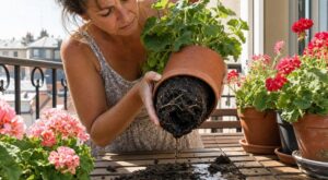 Canicule : cette habitude d’arrosage que tous les jardiniers ont avec leurs géraniums les tue en silence