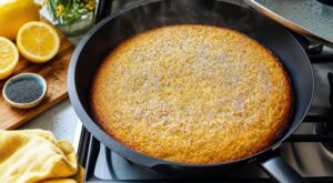 Ce gâteau citron-pavot à la poêle, prêt en 10 min, est parfait si vous évitez ce geste qui le ruine