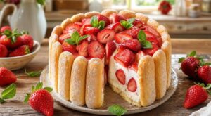 Cette charlotte aux fraises sans cuisson ni gélatine a bluffé mes invités : le geste à ne surtout pas rater