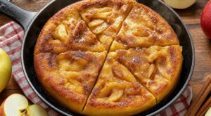 Cette crêpe géante à la poêle avec trois pommes a bluffé mon mari : la technique à ne plus rater