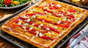 Cette tarte aux poivrons a converti mon mari : la longue cuisson à ne surtout pas bâcler chez vous