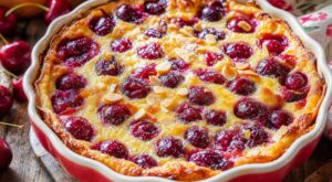 Clafoutis aux cerises raté ? Ce 6e ingrédient ajouté en dernier change tout à la texture, ne l’oubliez plus