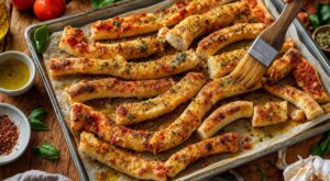 Croûtes de pizza : ne les jetez plus, ma belle-mère italienne en fait ce snack d&rsquo;apéro que tout le monde s&rsquo;arrache