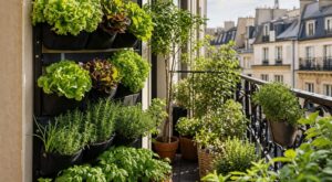 En mai, ce montage de potager vertical transforme un balcon étroit en mur de salades (à condition d’éviter cette erreur)