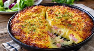 Fini les gratins mous : ce gâteau de pommes de terre jambon-fromage ultra croustillant en 3 gestes bluffe tout le monde