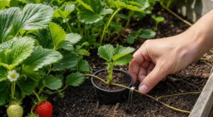 Fraisiers : si vous coupez encore ces tiges rampantes, vous jetez des années de récoltes sans le savoir