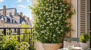 Jasmin étoilé en pot : cette méthode évite l&rsquo;erreur fatale et le fait grimper et fleurir deux fois plus vite