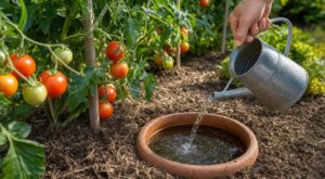 Long week-end et 30 °C annoncés : les jardiniers enterrent ce vieux pot près des tomates pour ne pas tout perdre