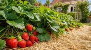 Mettez cette protection au bon moment sur vos fraisiers : des fruits deux fois plus gros même en pleine canicule