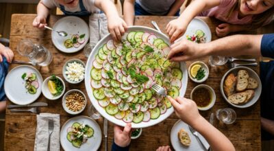 Ne servez plus les crudités comme avant : ce carpaccio minute a fait adorer les légumes crus à mes enfants
