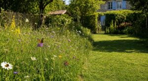 Ne tondez plus tout : ce coin laissé sauvage jusqu’en juillet fait au jardin ce qu’aucun traitement ne peut offrir