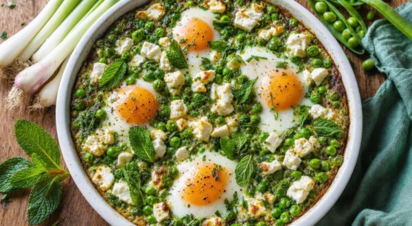 Œufs fondants au four : ce légume vert du marché qui change tout (à condition d’éviter cette erreur de cuisson)