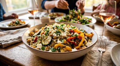 « Où est le plat principal ? » : cette salade de quinoa aux légumes rôtis va mettre fin au débat du dîner ce mois de mai
