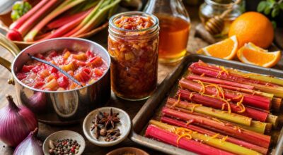 Rhubarbe : ce maraîcher bio révèle 3 façons surprenantes de la cuisiner salée et sucrée sans jamais faire de tarte