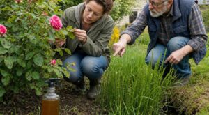 Rosiers tachés : cette mauvaise herbe sous vos pieds les sauve sans un centime ni produits chimiques