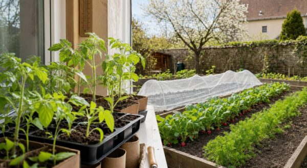 Semis d’avril : intérieur ou pleine terre ? cette astuce avec un sac en papier change tout au potager