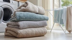 Serviettes rêches : entre soleil et sèche-linge, cette erreur de séchage et la méthode qui change tout
