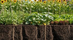 Si vous avez des tournesols au potager, ne les mettez plus ici : grattez la terre, vos légumes vous diront merci