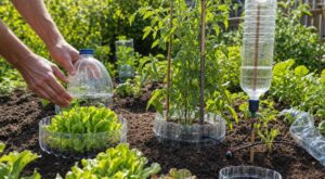 Si vous jetez encore vos bouteilles en plastique, vous gâchez 7 astuces qui changent tout dans le potager