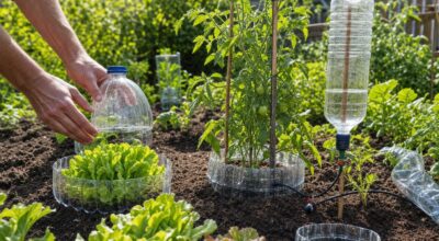 Si vous jetez encore vos bouteilles en plastique, vous gâchez 7 astuces qui changent tout dans le potager