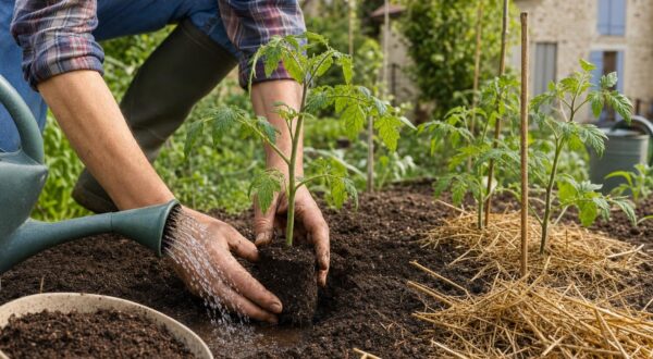 Tomates : ce geste à la plantation au printemps pour arroser 2 fois moins et éviter la galère d’été