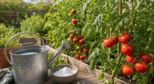 Tomates sans goût : 3 cuillères de cette poudre de cuisine dans l’arrosoir, et finies les bouteilles d’engrais