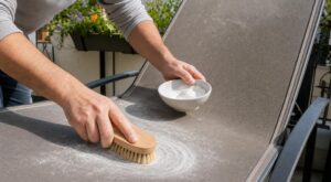 Transat : si vous frottez encore la toile à l’éponge, cette poudre la rend nickel en 10 min sans eau