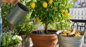 Votre citronnier dépérit ? Ce mélange de restes de cuisine fait mieux que les engrais du commerce