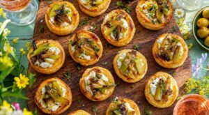 Apéro : ces bouchées feuilletées aux oignons nouveaux que vos invités vident en 5 min, si vous évitez cette erreur