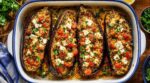 Aubergines farcies sans viande : cette garniture végé si gourmande que même les ados carnivores en redemandent