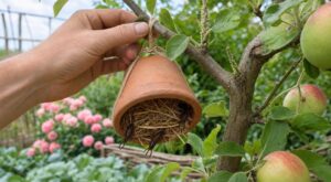 Avant de ressortir les pesticides, suspendez ce pot en terre cuite : cet insecte nocturne dévore jusqu’à 500 pucerons