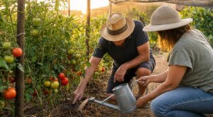 Avec la canicule, arroser vos tomates en plein soleil est un piège : ce geste du soir évite d’en perdre la moitié